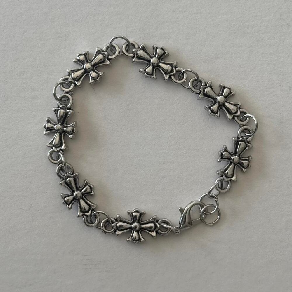 Vintage gothic cross stainless steel